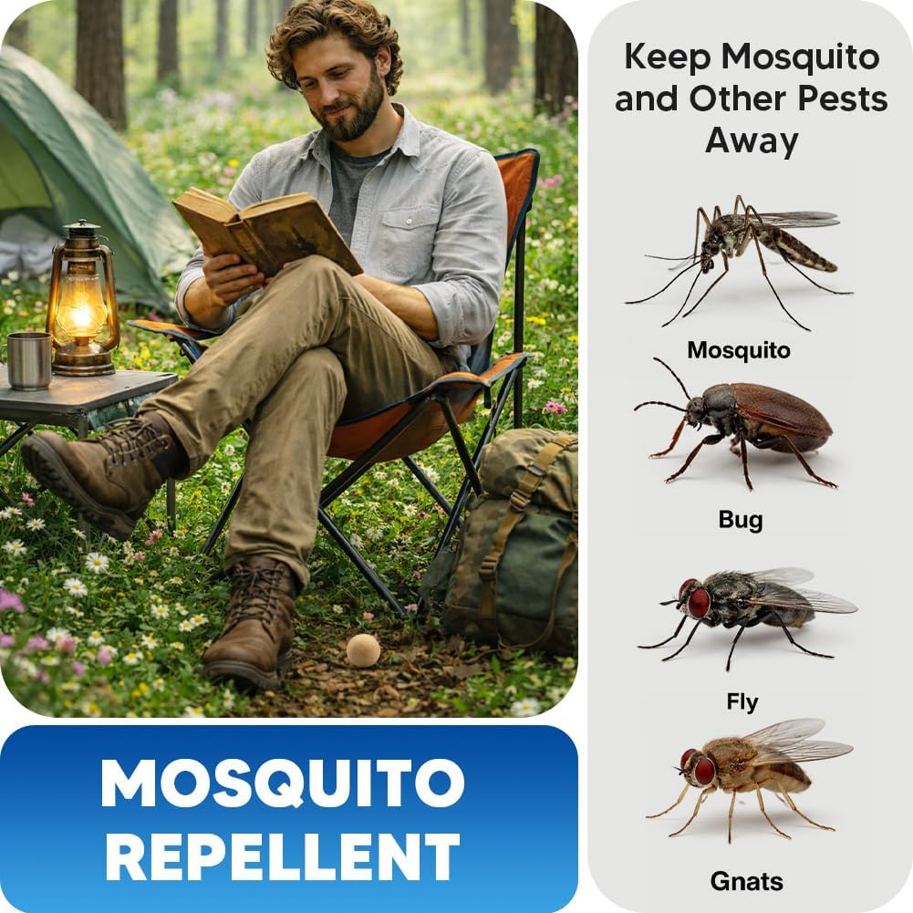 Mosquito Repellent Outdoor Patio, Mosquito Repellent Balls, Mosquitoes Deterrent for Yard, Keep Mosquito Away for