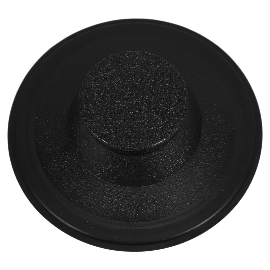 Black Rubber Kitchen Sink Stopper for Garbage Disposal Drain