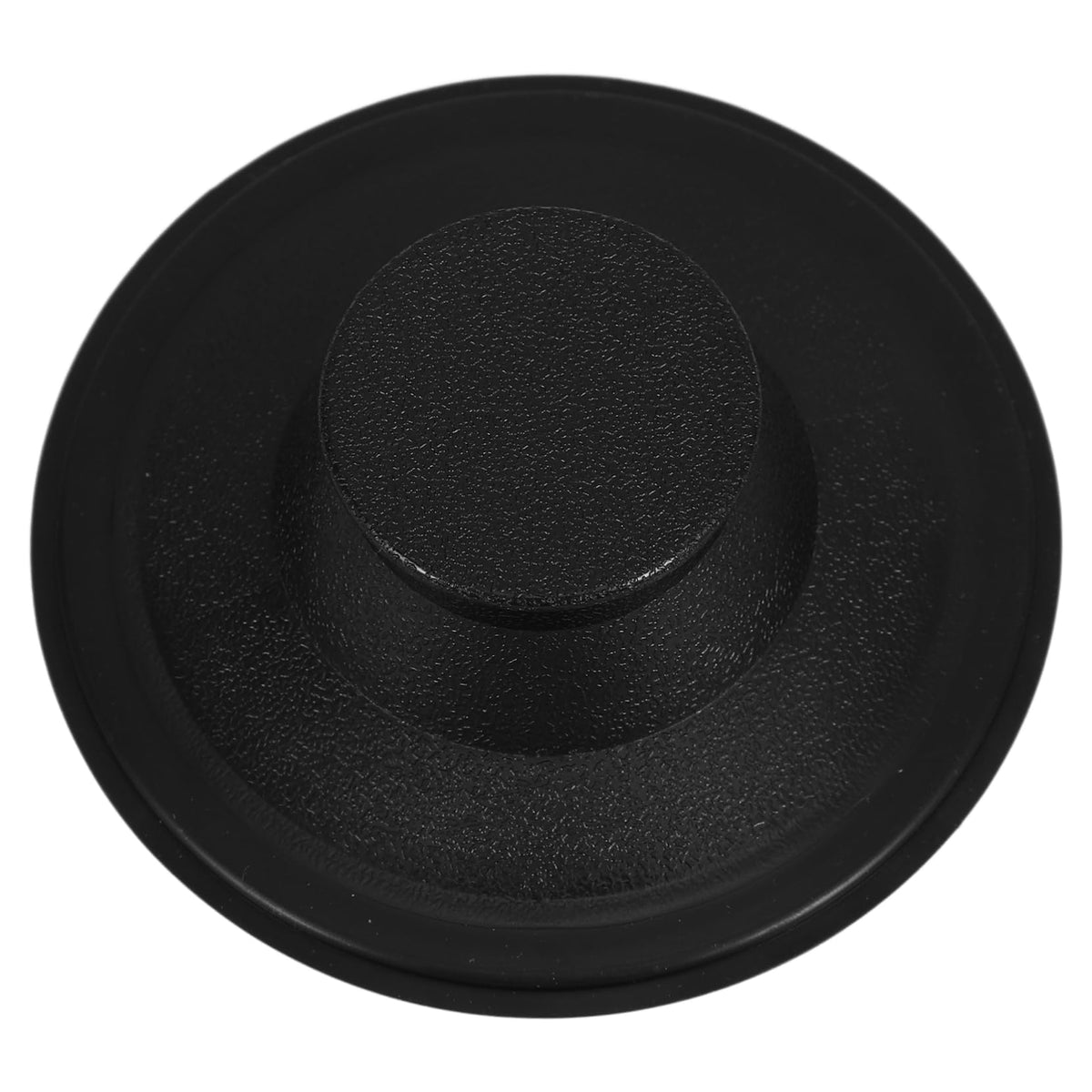 Black Rubber Kitchen Sink Stopper for Garbage Disposal Drain