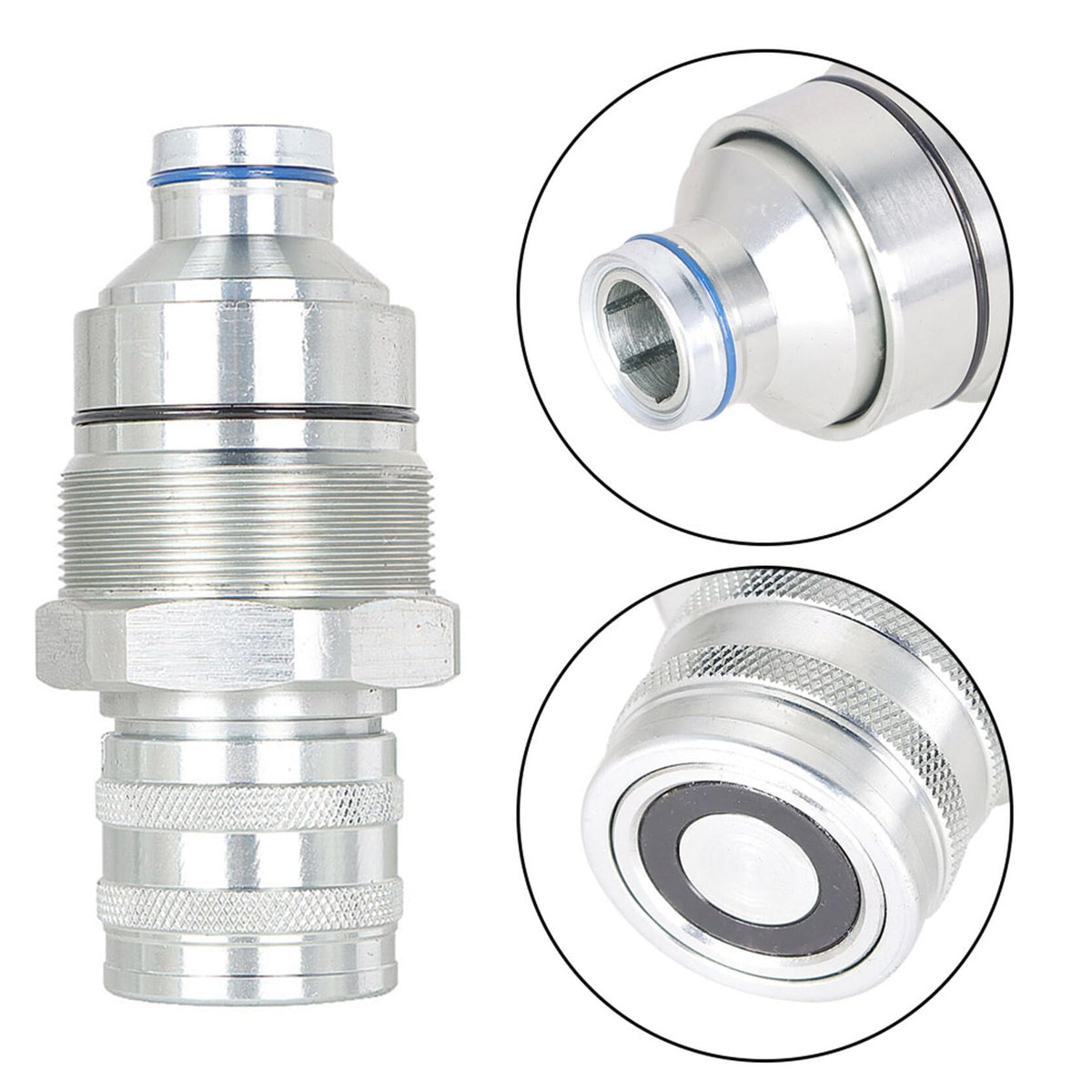 TINVHY 1/2in Flat Face Connect Coupler Replacement for 7246802