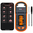 600FT Wireless Meat Thermometer for Cooking with 2 Thinner Probes