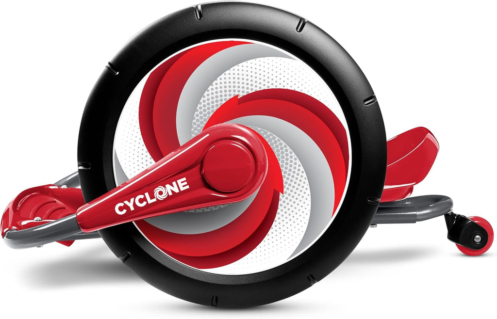 Cyclone, For Ages 3-7, Arm-Powered Ride On, 16" Wheels, 360-degree Spins, Forward/Reverse Action, Ergonomic Seat &