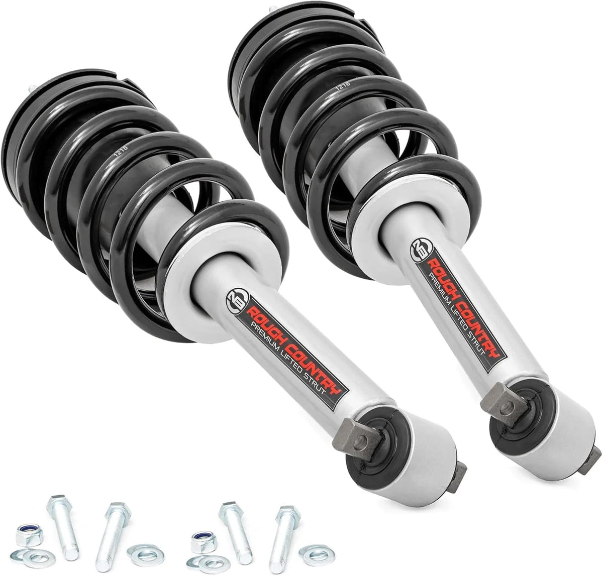Rough Country N3 Loaded Struts for Chevy Silverado & GMC Sierra 1500 (2019-2026) Stock Height - Set of 2