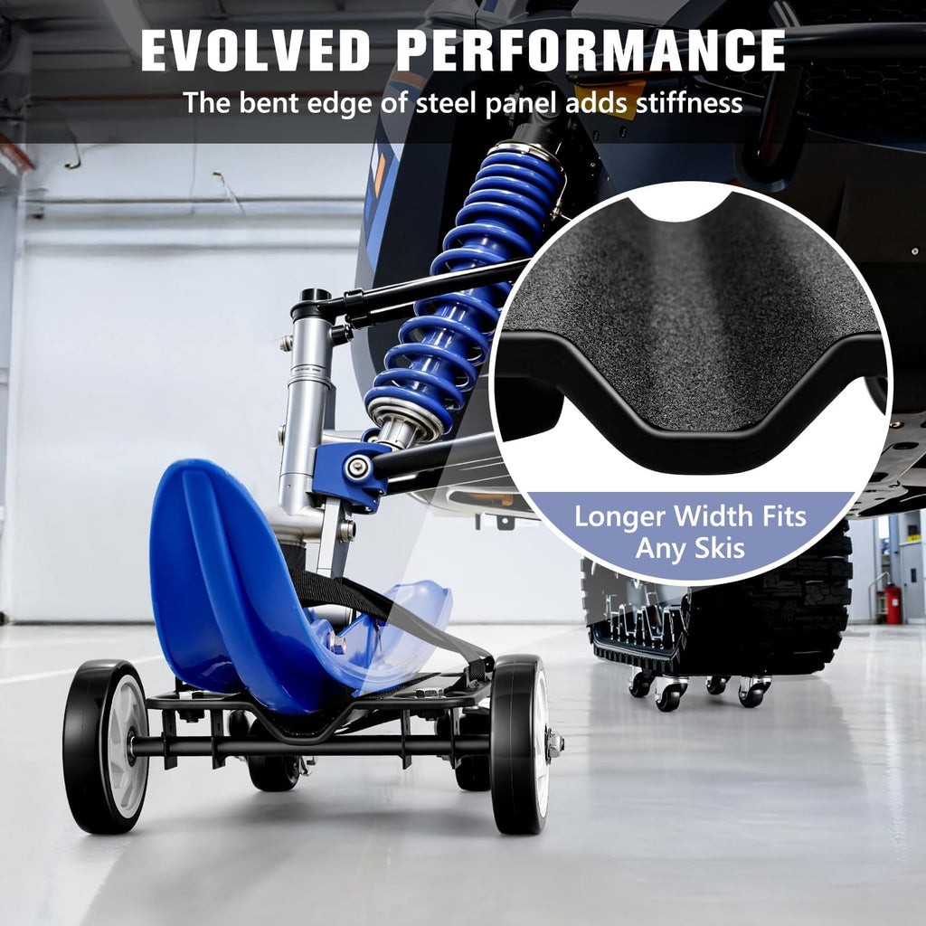 1700LBS Heavy Duty Snowmobile Dolly with 5" Casters