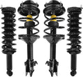 COMPLETESTRUTS - Front & Rear Quick Complete Strut Assemblies with Coil Springs Replacement for 2000-2004 Subaru Outback - Set of 4
