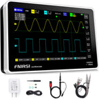 FNIRSI 1013D Plus 100MHz Oscilloscope, 2 Channel Oscilloscope 7" TFT Touch