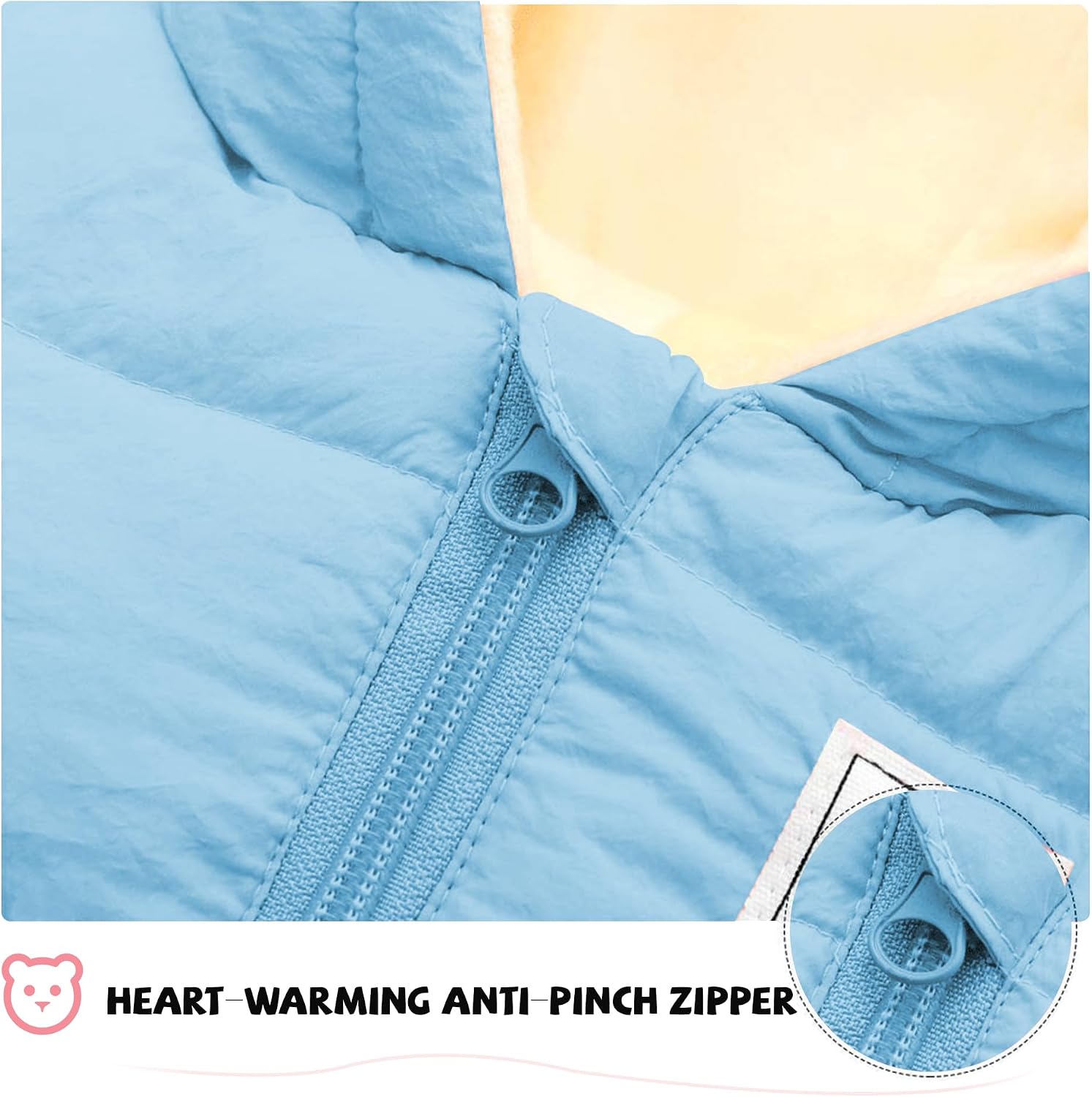 Baby Clothes Cute Infant Toddler Snowsuit Warm Newborn Boy Girl Winter Coats Hooded Zip Jumpsuit