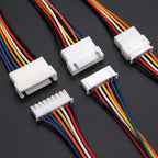 JST XH 2.54mm 3 Pin Connector,20 PCS Male Plug and 20 PCS Female Socket, Micro Wire Connectors with 100mm Extension Cable AWG 26