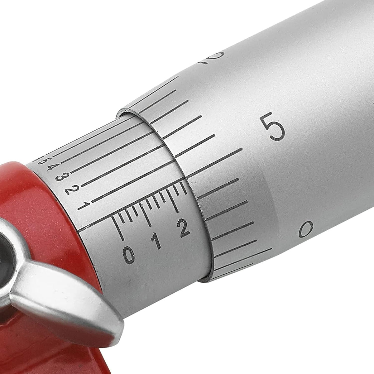 Premium Outside Micrometer Set 0-4" / 0.0001", Red