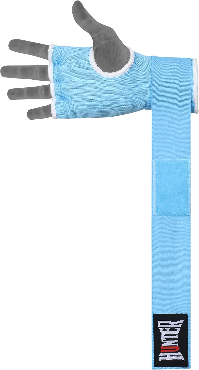 Gel Boxing Hand Wraps for Men & Women, Quick Inner Gloves with Wrist Support for MMA, Muay Thai, Kickboxing & Martial