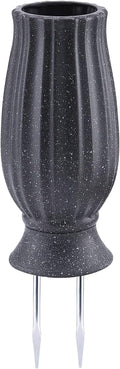 10” Cemetery Vases with Metal Spike for Artificial Flower Grave Decorations