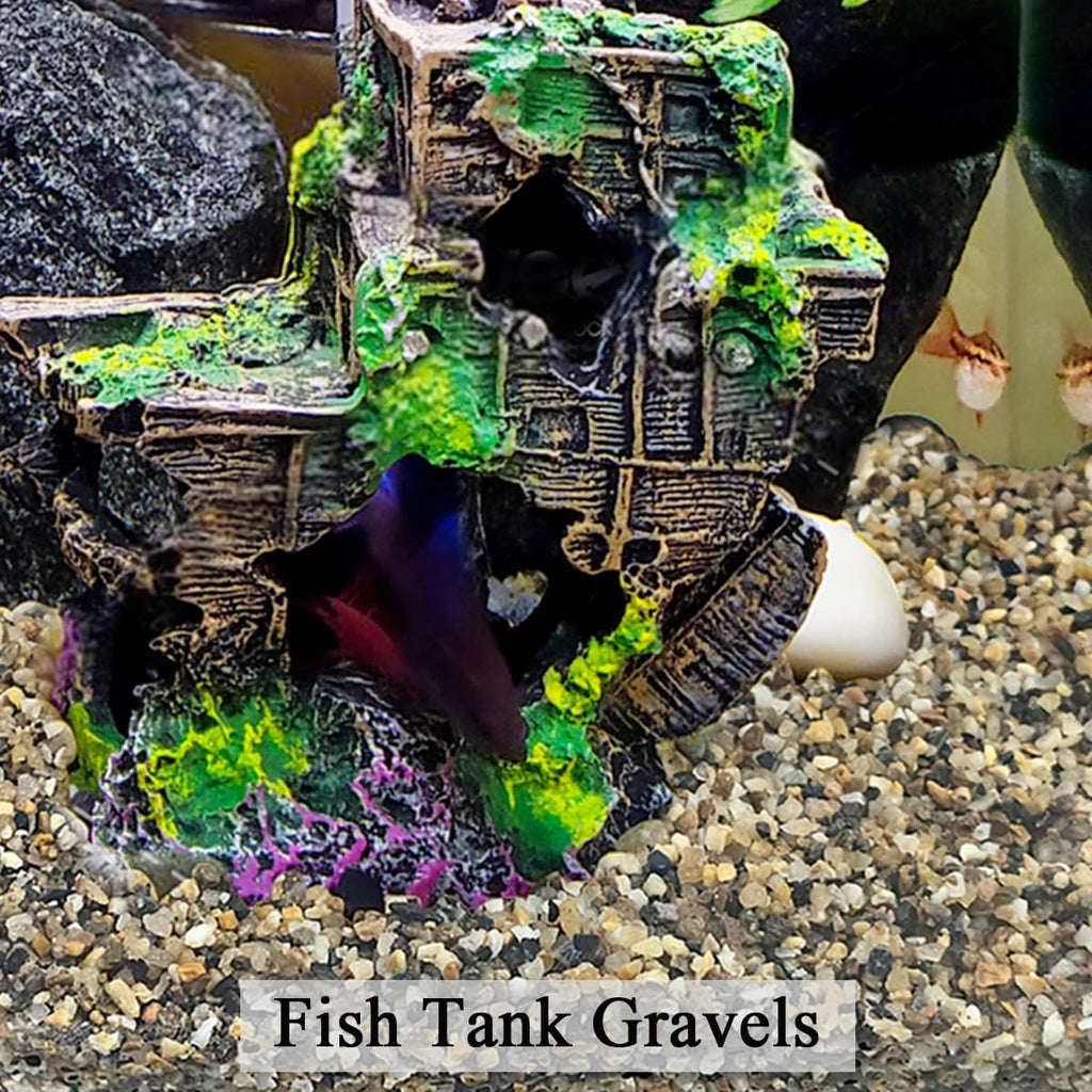 2 lbs Aquarium Sand. 1/16 Inch Fish Tank Coarse Sand | Natural River Rocks, Decorative Pea Gravel for Turtle