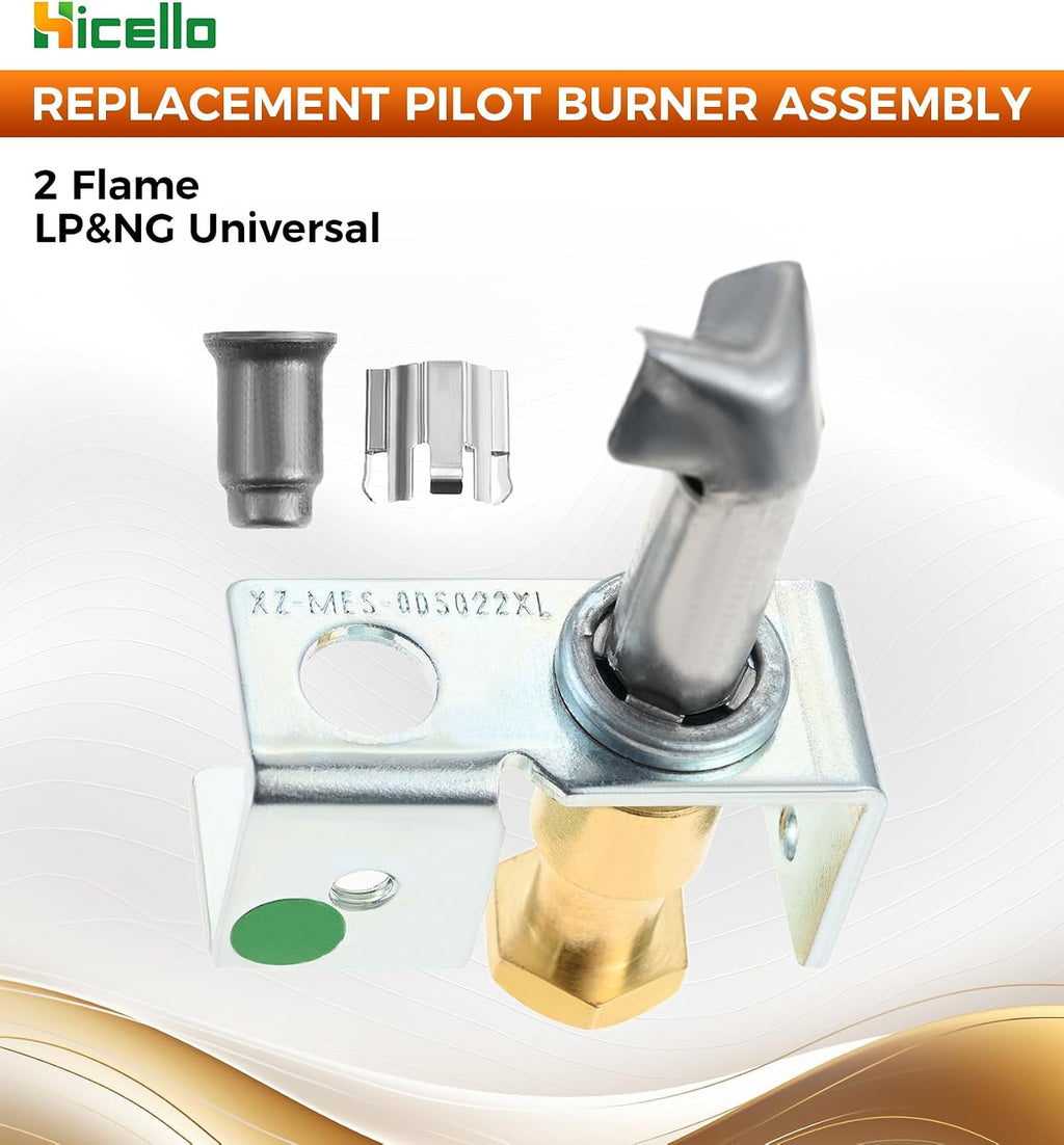 Pilot Assembly Gas Pilot Burner Vertical Downward Inlet Thermocouple Holder