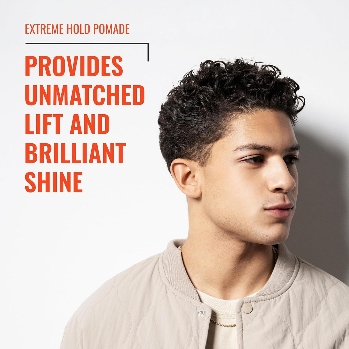 Extreme Hold Hair Pomade for Men, High Shine, 3.75 oz