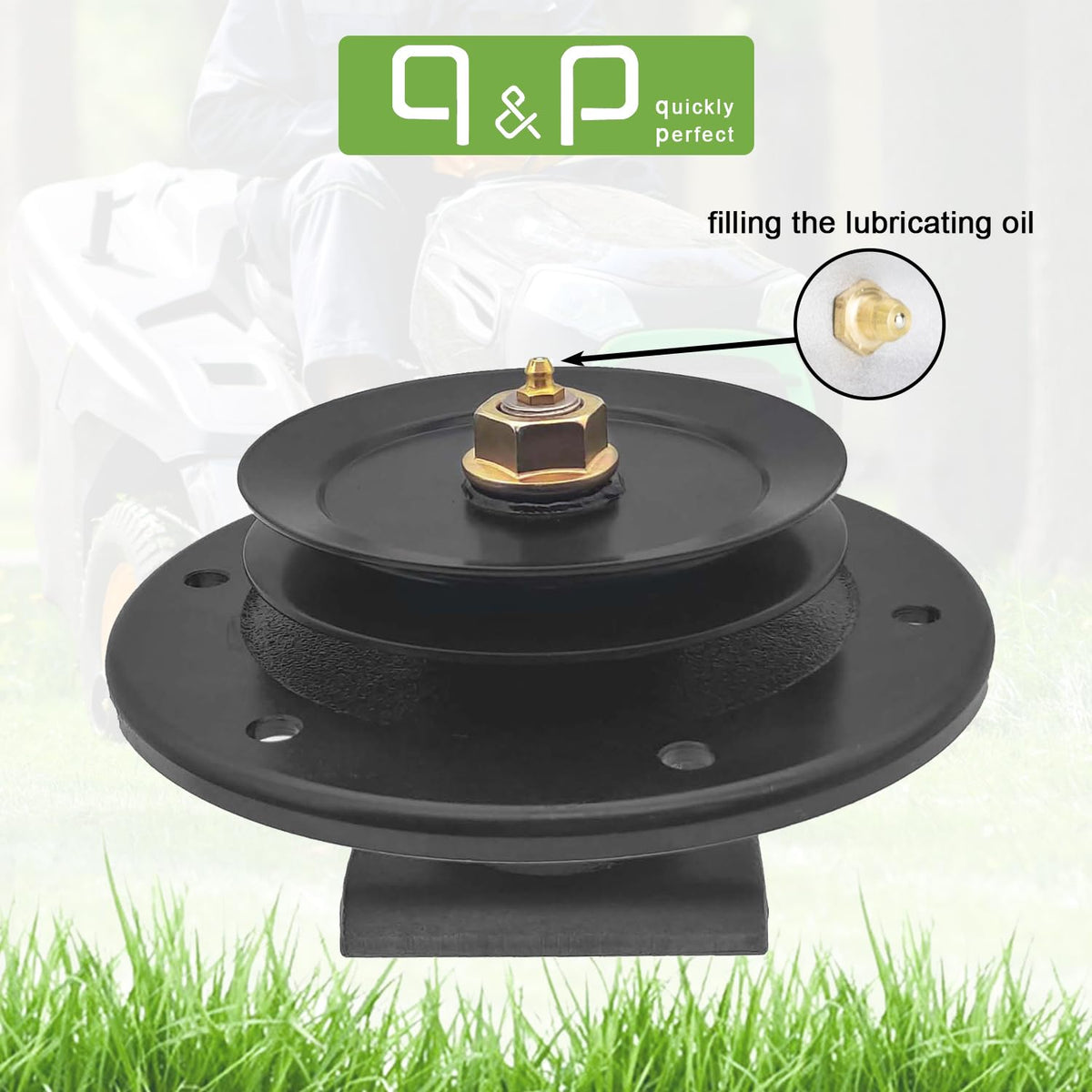 q&p 99-4640 Saddle Spindle for Toro Z Master