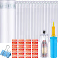 1 Rolls Inflatable Air Pillows, 8" X 175' Wrap with Pump