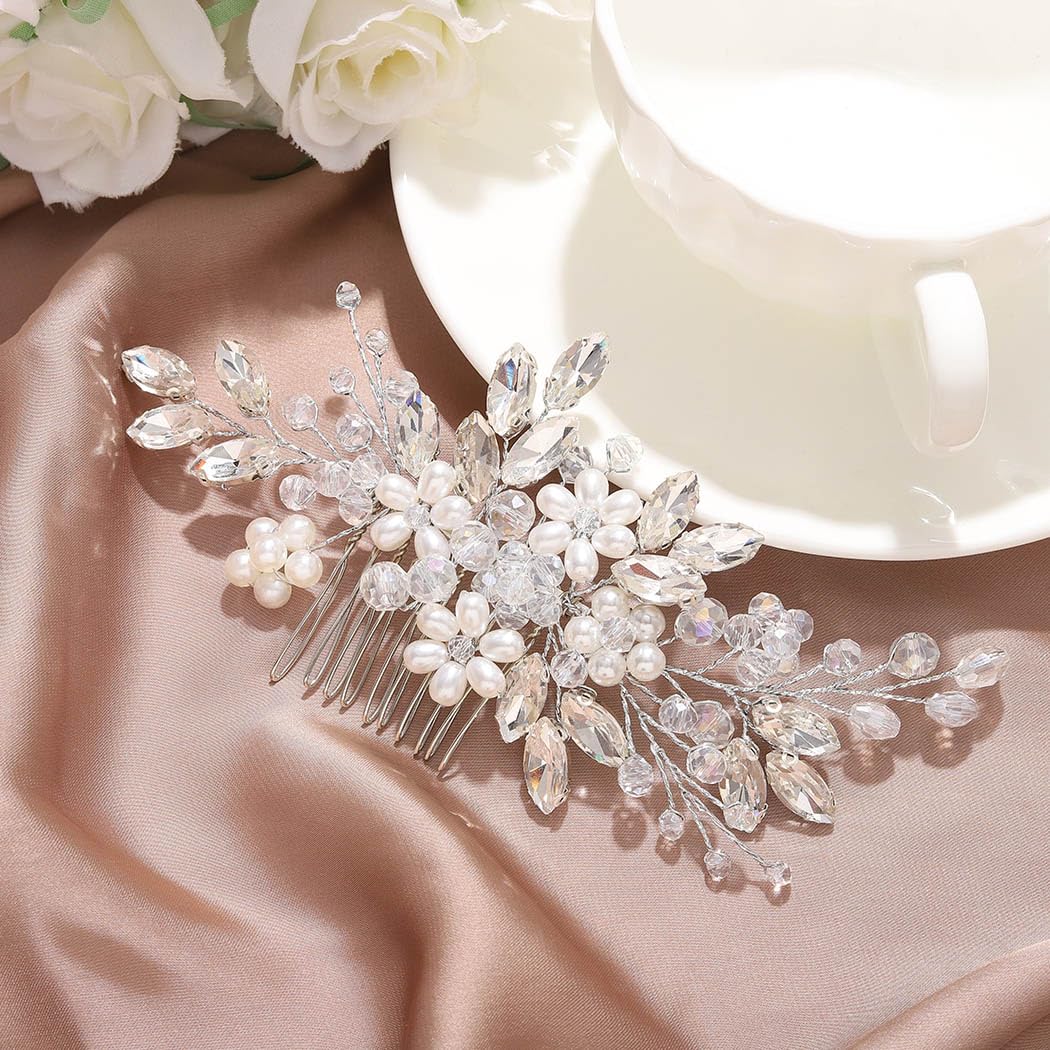 Wedding Hair Accessories Bridal Hair Pieces Pearl Hair Comb