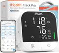 Track Pro Upper Arm Blood Pressure Monitor, Full-View LED Screen, Body & Cuff Detection, App-Enabled for iOS &