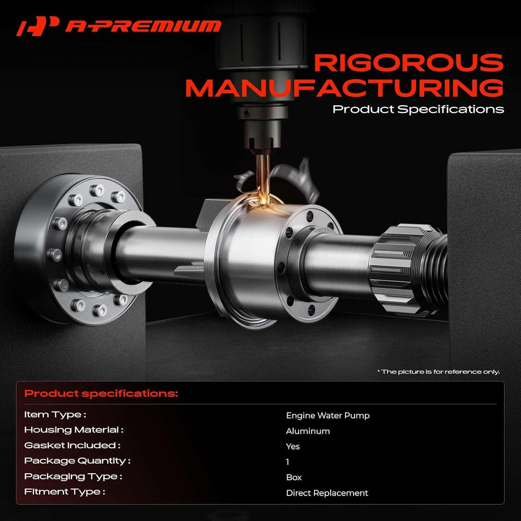 A-Premium Engine Water Pump Compatible with Subaru, Toyota, Scion