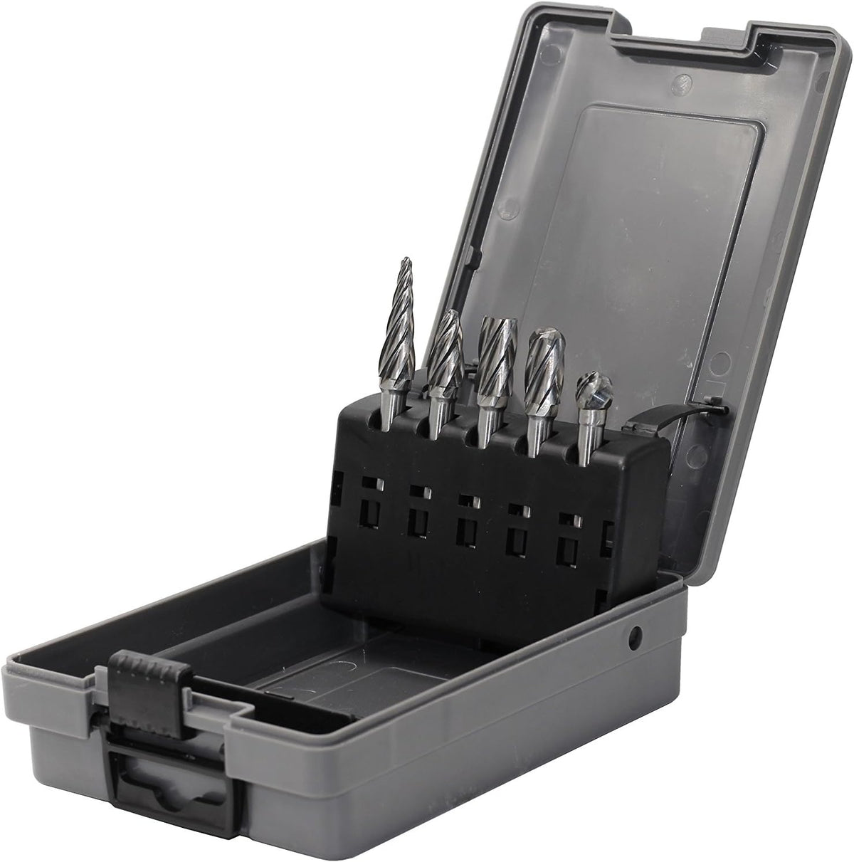 5pcs 1/4"(6.35mm) Shank Carbide Burrs for Aluminum