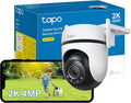 TP-Link Tapo 2K QHD Outdoor Pan/Tilt Wi-Fi Security Camera, 360° View, Motion Tracking, Color Night Vision, Free
