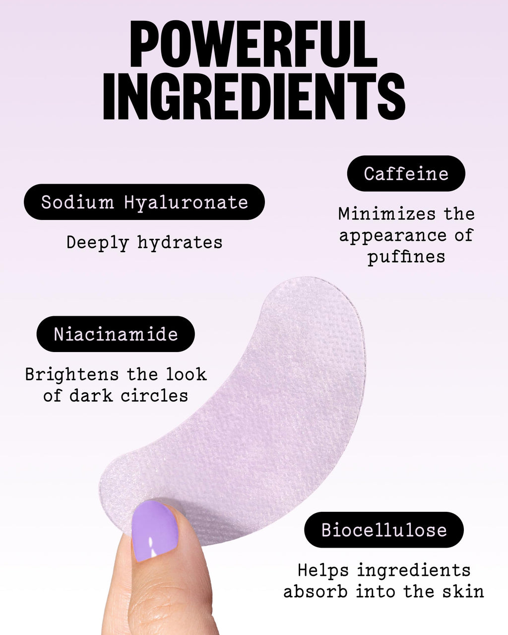 Puffy Eyes Hydrating Under Eye Patches (6 pairs)