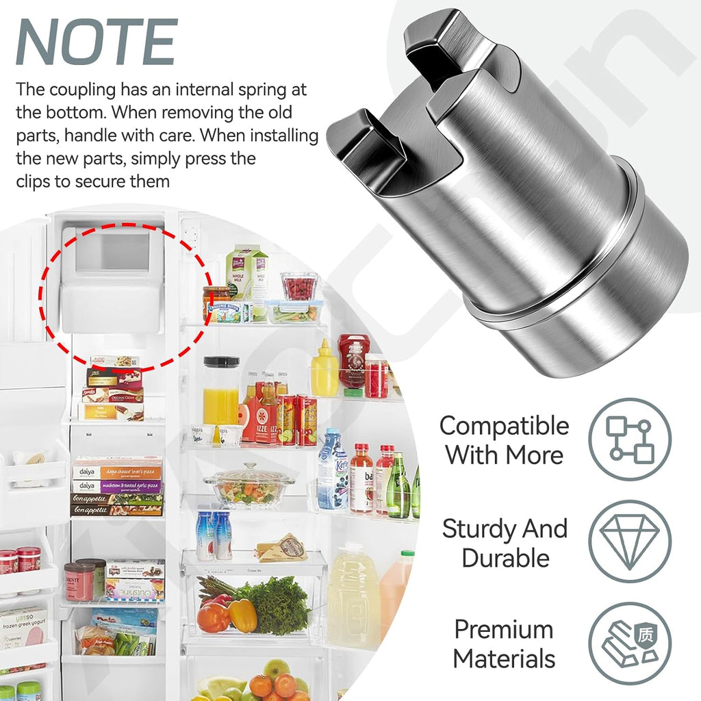 WP2220458 Refrigerator Ice Makers Coupling Compatible with Whirlpool