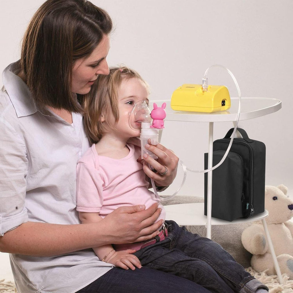 Nebulizer Carry Bag for Nebulizer Machine Personal Compressor, Portable Storage Carry Bag, Protective Travel Case for