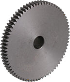 72 Teeth Steel Pinion Gear 6mm Shaft Hole 0.5 Module Spur Gear Small Size for DIY