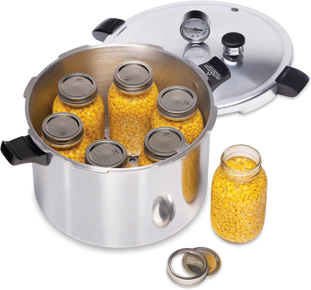 01755 16-Quart Aluminum Pressure Canner and Cooker