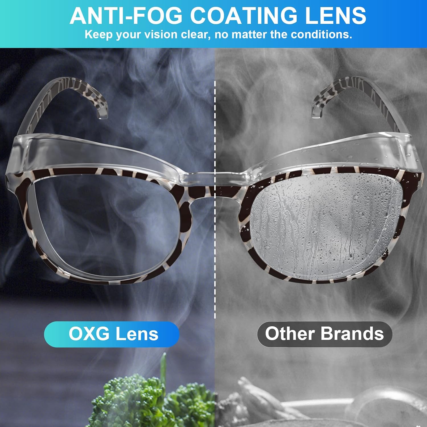 3 Pack Safety Glasses Goggles for Women, Anti Fog Clear Safety Glasses Scratch Resistant Protective Eyewear for Nurses