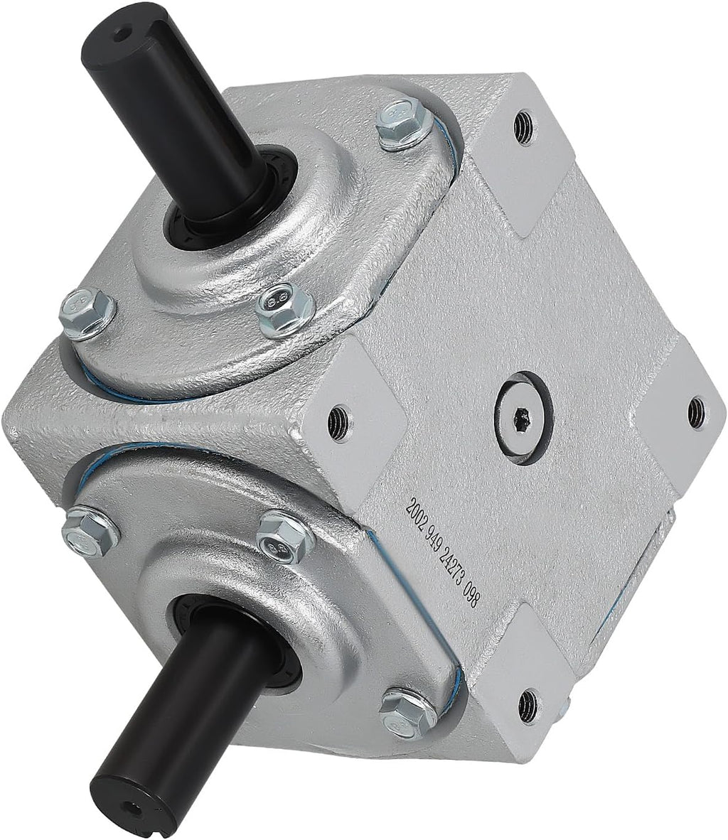 maXpeedingrods 40 HP Right Angle Gearbox with 2 Keyed Shafts