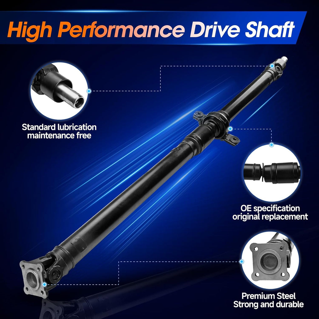 Rear Drive Shaft Assembly Fit for Subaru Legacy 1996-1999, Outback 2001-2004, Baja 2003-2006; Complete Prop Shaft Driveshaft Replaces 27111AE061