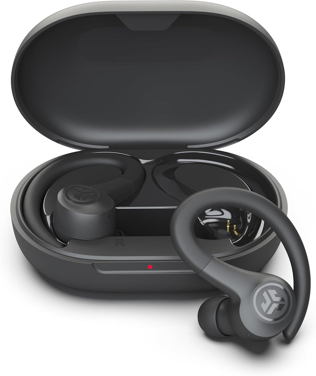 Go Sport+, True Wireless Workout Earbuds, Bluetooth Sport Earbuds, Clear Calling, Graphite