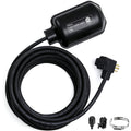 Universal Sump Pump Float Switch with Piggyback Plug and 20ft Cord,13A/125V