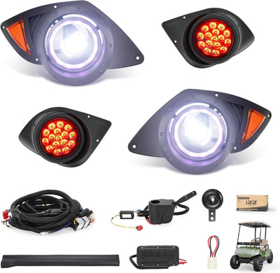 10L0L Golf Cart Light Kit for Yamaha G29 Drive 2007-2016 12V/36V/48V