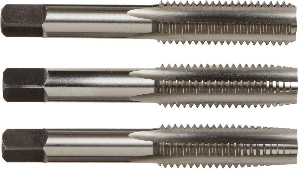 Alfa Tools CSHTS70536 3/8-16 Carbon Steel Hand Tap Set Taper/Plug/Bottom