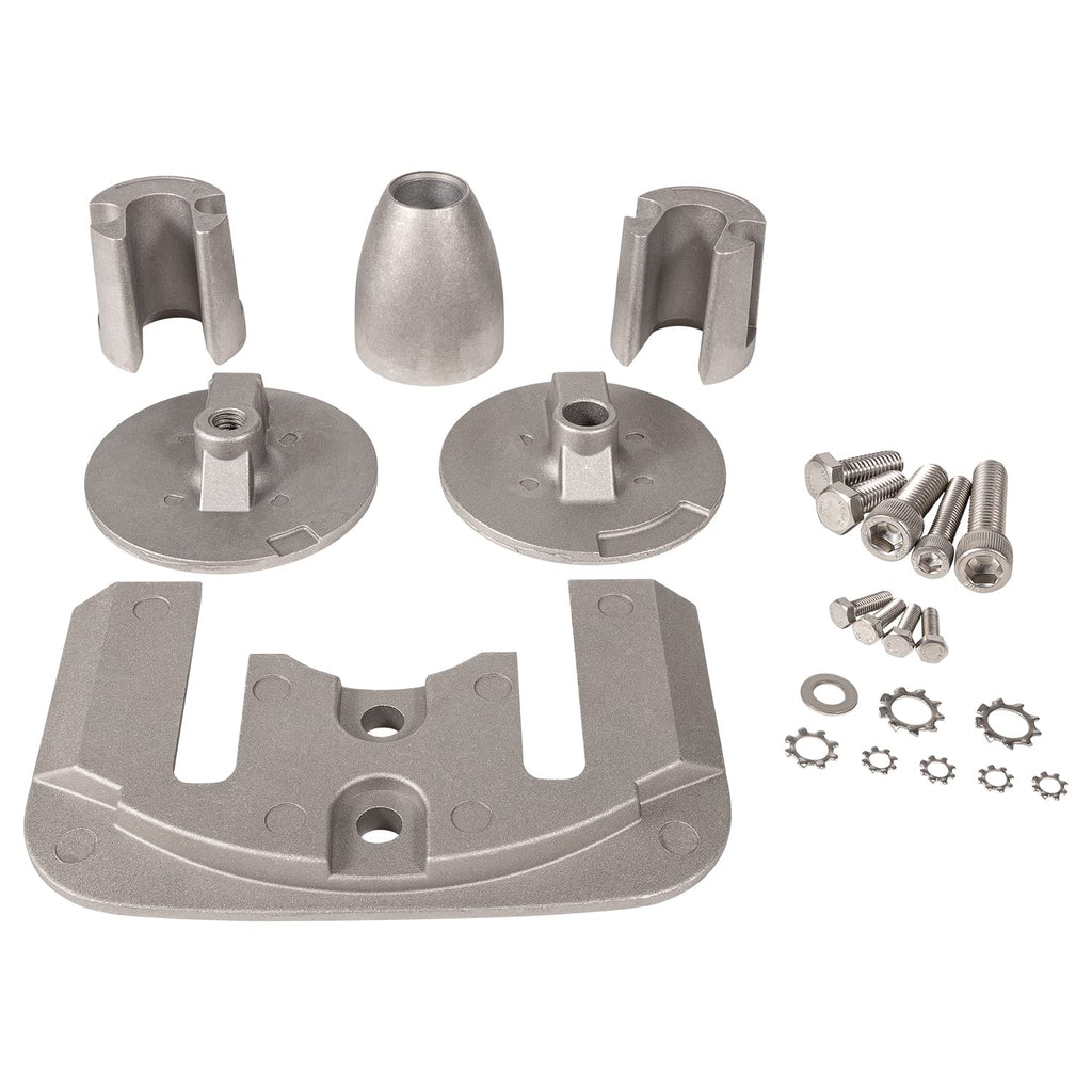 CMBRAVO3KITA Aluminum Anode Kit for Mercury Bravo 3 Stern Drive 2004+