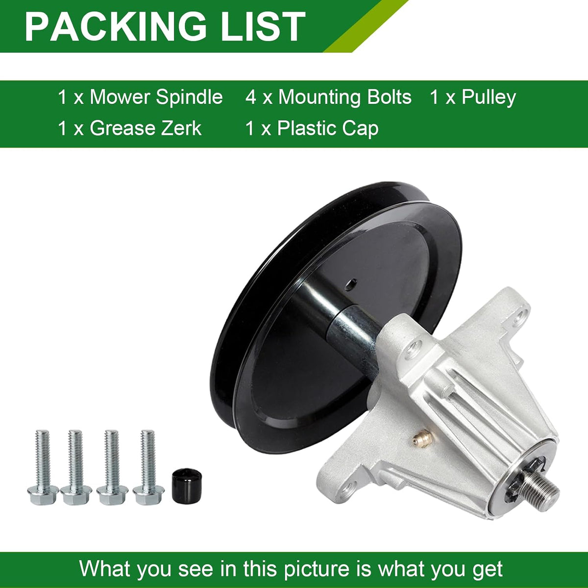918-04865A 618-04865A 618-04636 Spindle Assembly for 46 Inch Mower 1pack