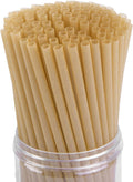 Sugarcane Straws, 200PCS Drink Straws Disposable for Hot Cold Drinks