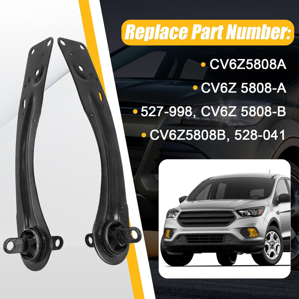 Trailing Control Arms with Bushing Compatible with Ford Escape 2013-2019