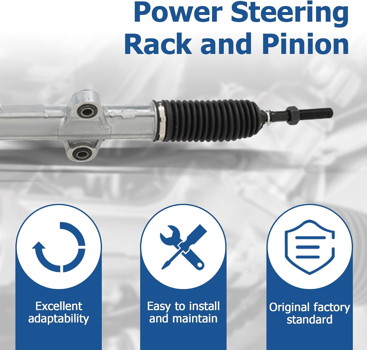 WFLNHB Steering Rack and Pinion Replacement for Sonata 2.4L 2.0L 2011 2012 2013 2014 565003Q000