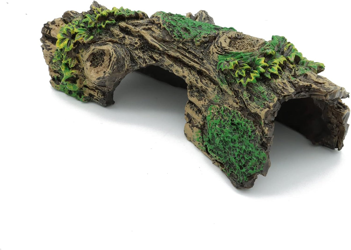Aquarium Decorations Resin Hollow Tree Trunk Ornament