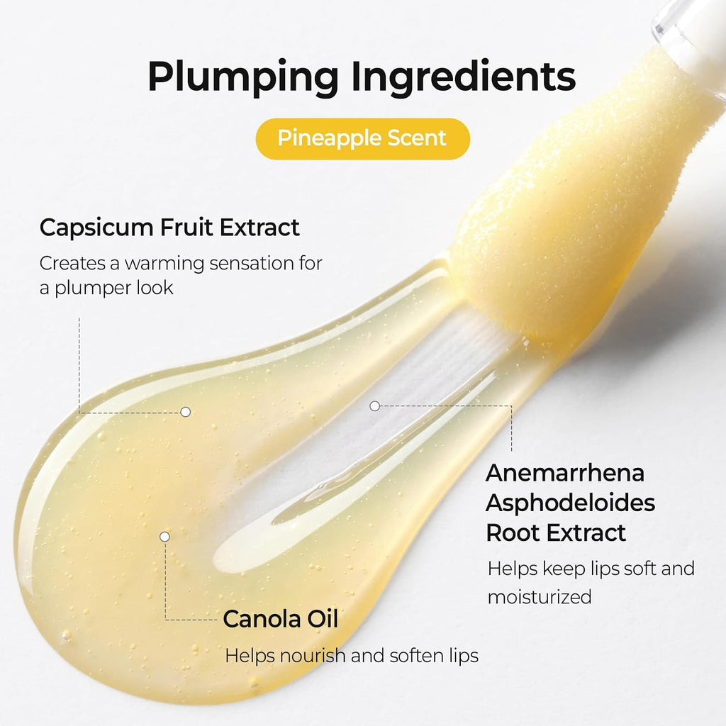 Spicy Lip Plumper - Maximum Strength (#01 Pineapple) - Clear Color