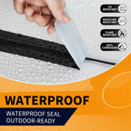 Black Duct Tape Waterproof, 2 Pack, 2 Inch x 40 Yards Total