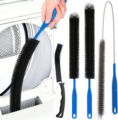 Dryer Vent Cleaner Kit, Drain Brush, Refrigerator Coil Cleaning Brush