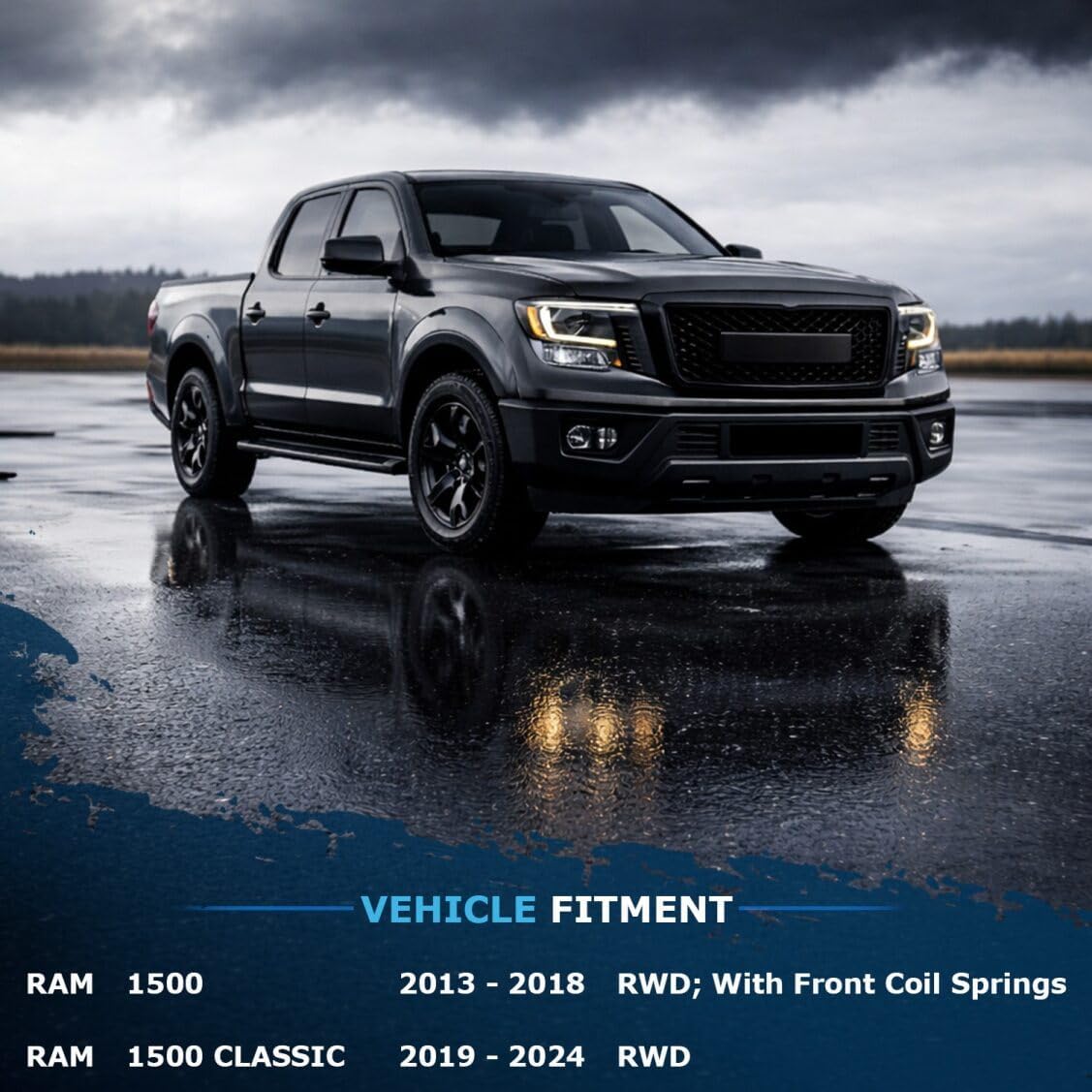 Detroit Axle - RWD Front Lower Control Arms for 2013-2018 Ram 1500