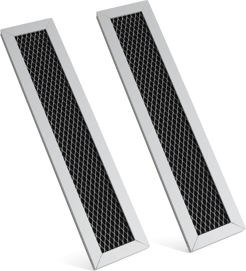 2PCS Microwave Charcoa Filter Replacement Compatible with GE PVM9179SR1SS PVM9179ER1ES PVM9179DF2WW PVM9179DF3WW PVM9179DK5WW PVM9179DK6WW