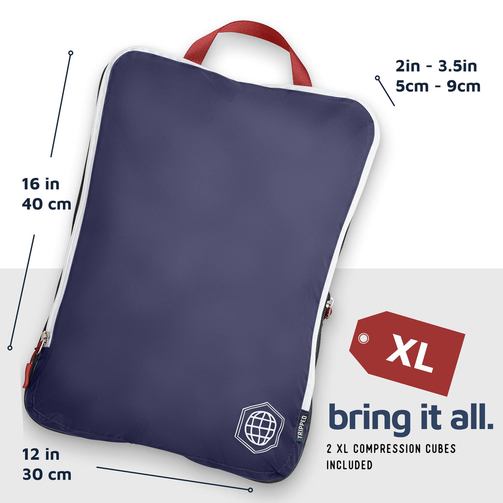 Extra Large Compression Packing Cubes 6-Piece Set