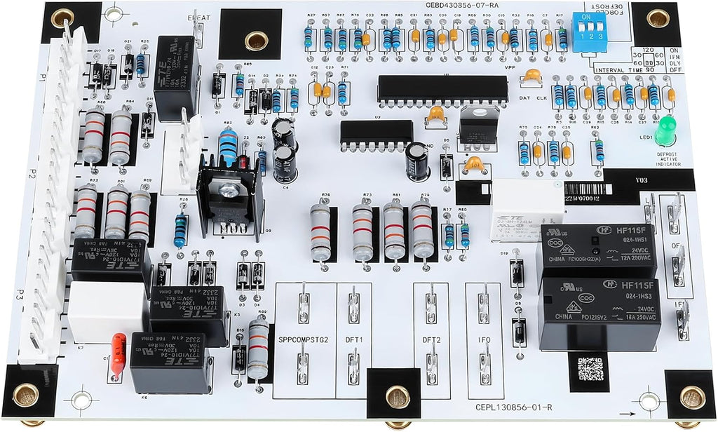 HK32EA005 Defrost Control Board Compatible with HK32-EA005 Suitable for HVAC Heat Pump & Air Conditioner Systems